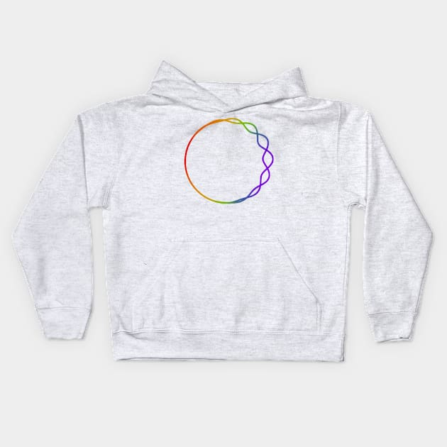 Light My Pride Kids Hoodie by Sacred The Threads